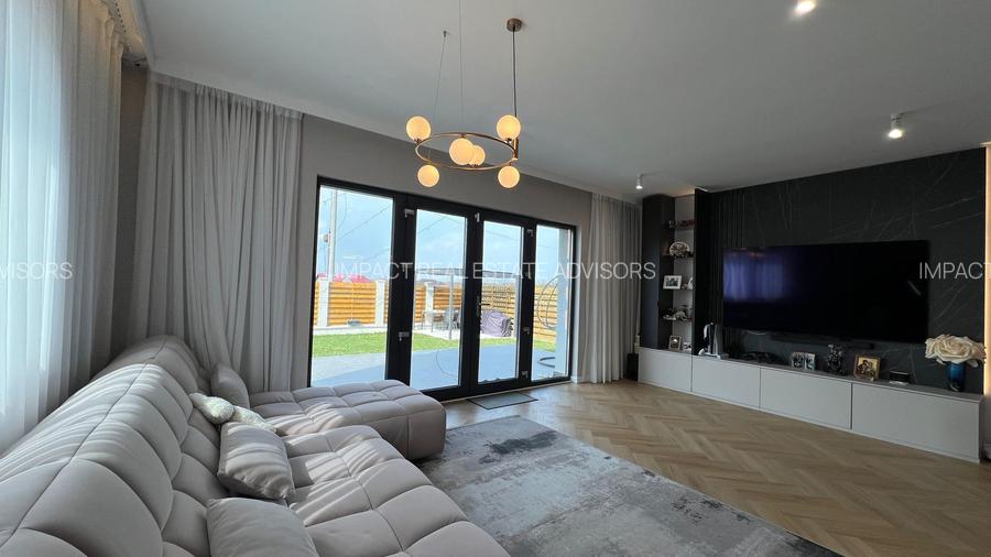 Vilă de Lux lângă Pădurea Balotești – Rafinament, Natură și Design Personalizat - 9