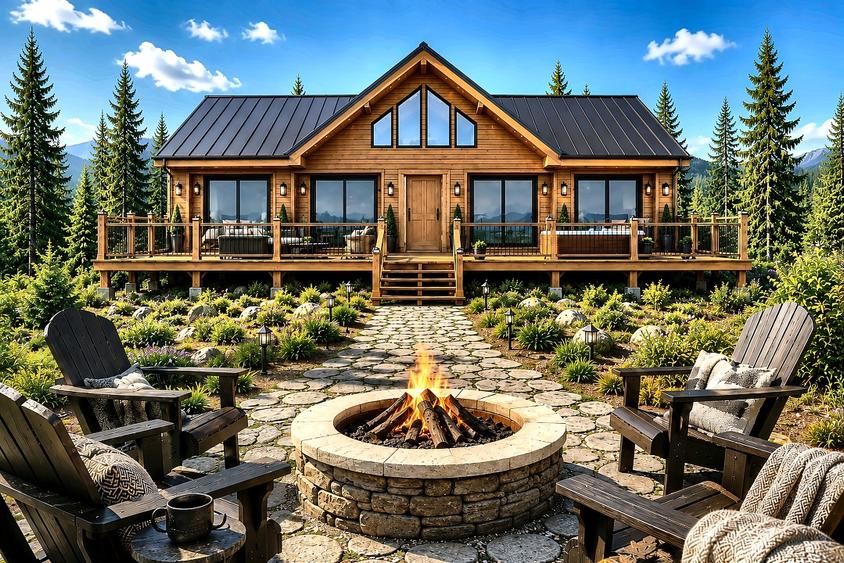 Bran Mountain Retreat, doar 3 case superbe la multe