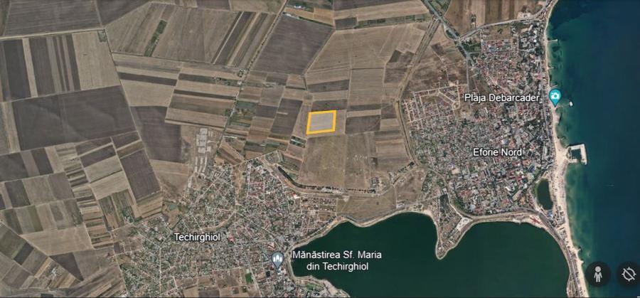 Teren extravilan 1000 mp la limita teritoriala Agigea -Techirghiol