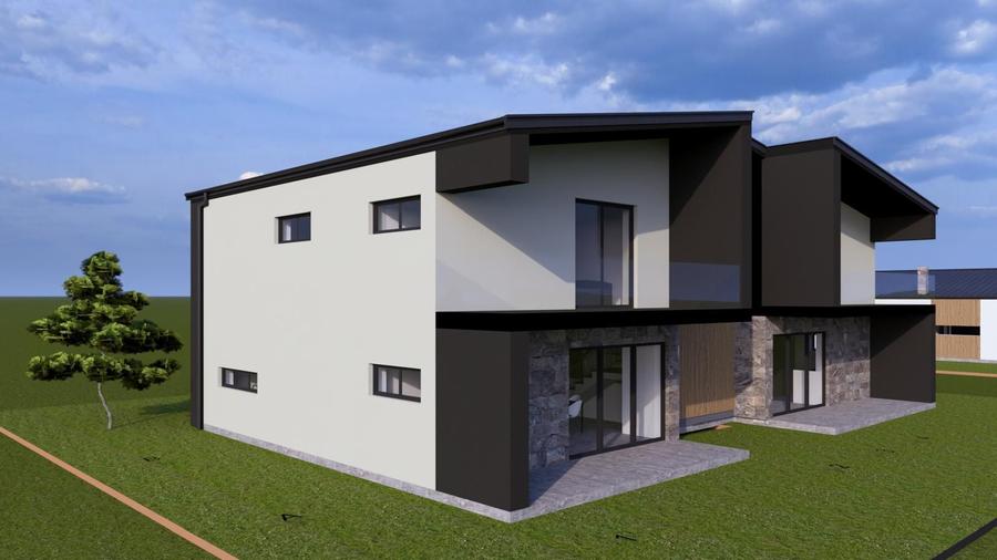 Casa moderna spatioasa, teren de 350 mp, Sura Mica - Sibiu
