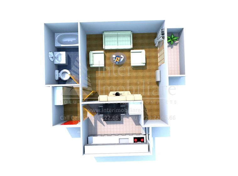 Apartament cu 1 camera Platou Galata Cod oferta 151275