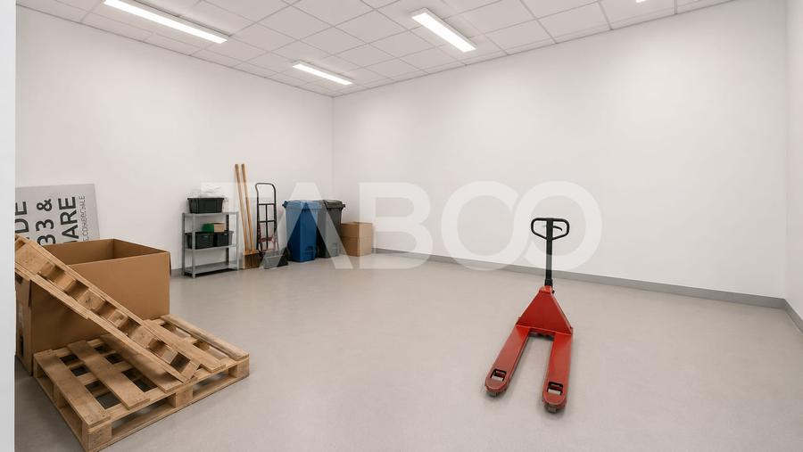 Spatiu comercial de inchiriat renovat cu 2 camere 120mp Sibiu