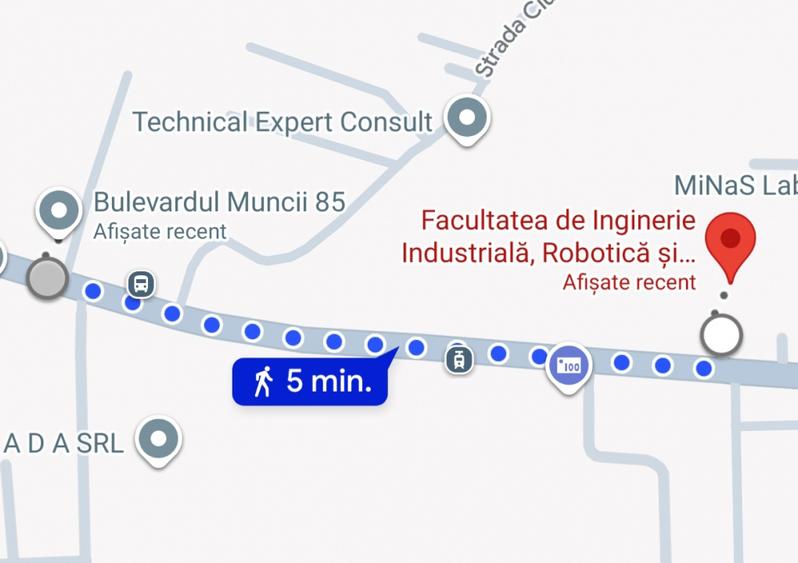 Garsonieră studențească lângă Poli / Fac. de Robotică