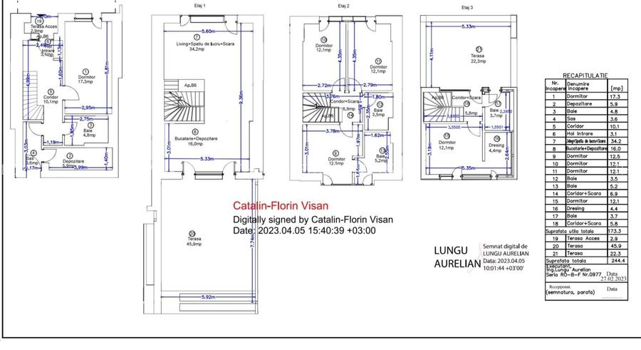 Vilă Townhouse 6 camere premium | 174 mp utili | lângă Lacul Pipera - 1