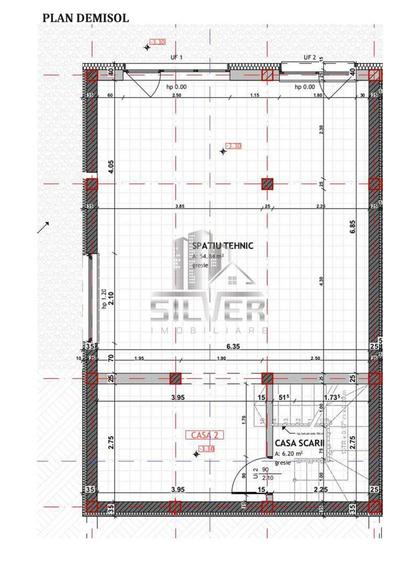 Casa tip Duplex cu demisol si terasa/CF.