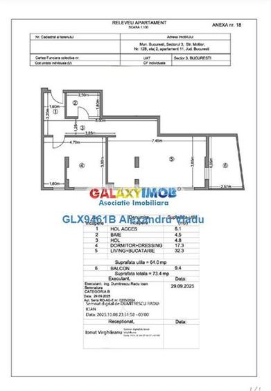Apartament 2 camere, etaj 2, str. Motilor - Metrou Mihai Bravu - 3