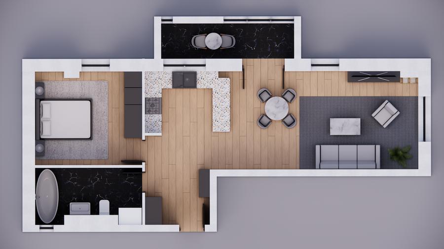 Apartament 2 camere, zona Sagului-Iosefin, direct de la dezvoltator