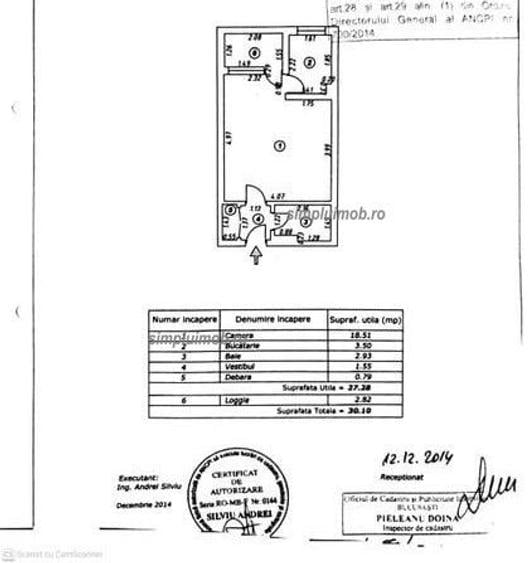 Garsonieră  Aparatorii Patriei Etaj Intermediar - 8