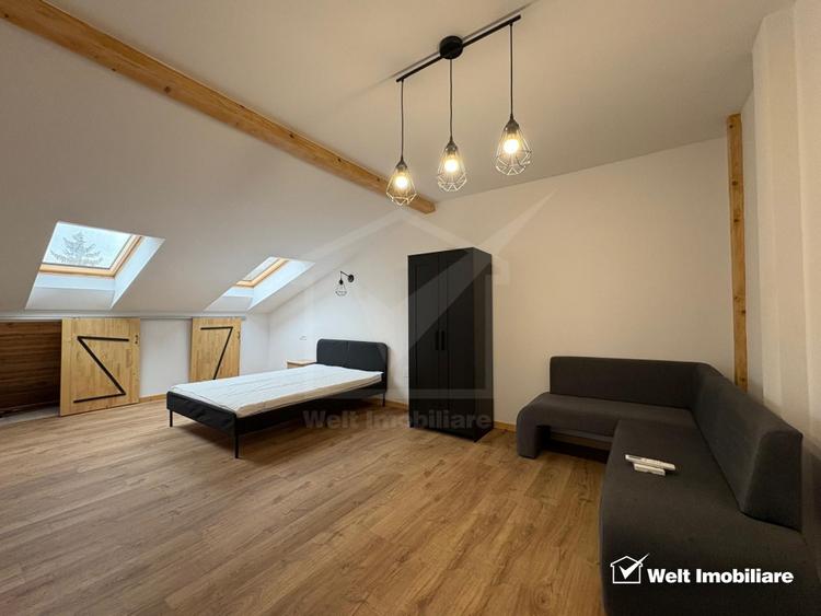 Apartament spatios cu o camera, cheltuieli incluse, prima inchiriere