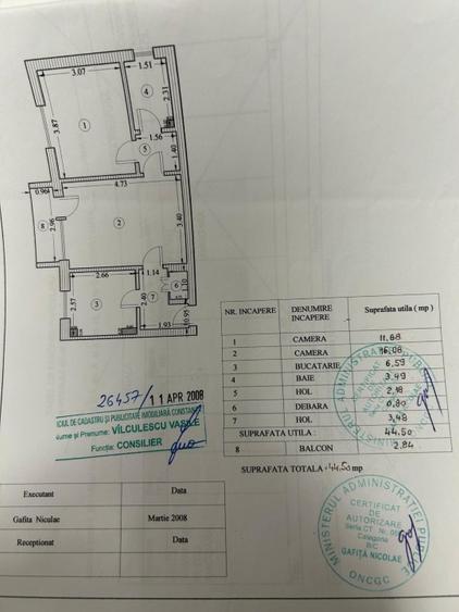 Apartament 2 camere in Eforie Sud la 10 minute de plaja