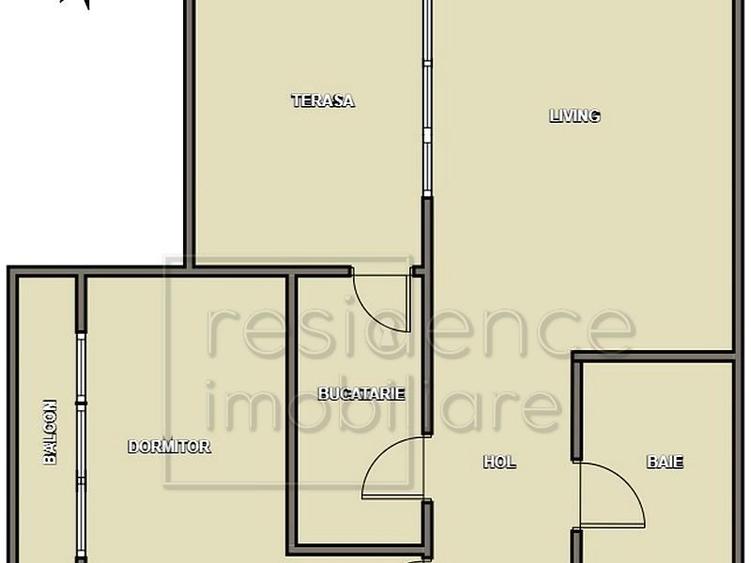 1 August! Apartament spatios 2 camere, Semicentral, zona Ntt Data