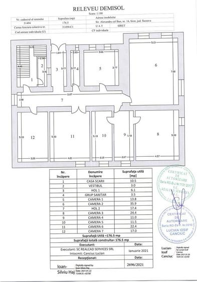 VÂNZARE - SPAȚIU COMERCIAL, CLĂDIRE INTERBELICĂ, CENTRU SIRET - 11