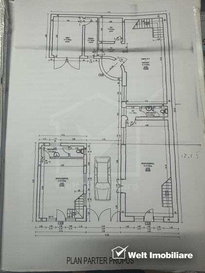 CASA REZIDENTIALA DE LUX + 5 SPATII COMERCIALE CU CHIRIASI