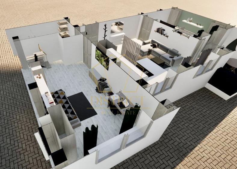 Apartament premium 4 camere, pe doua niveluri | Dumbravita | Kaufland