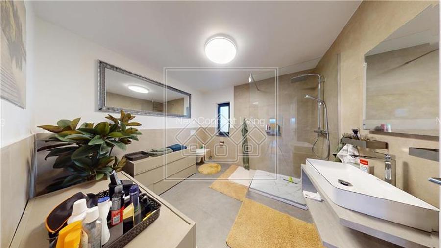 Casa în Cristian, Sibiu — Constructie 2025, Mobilat Rovere