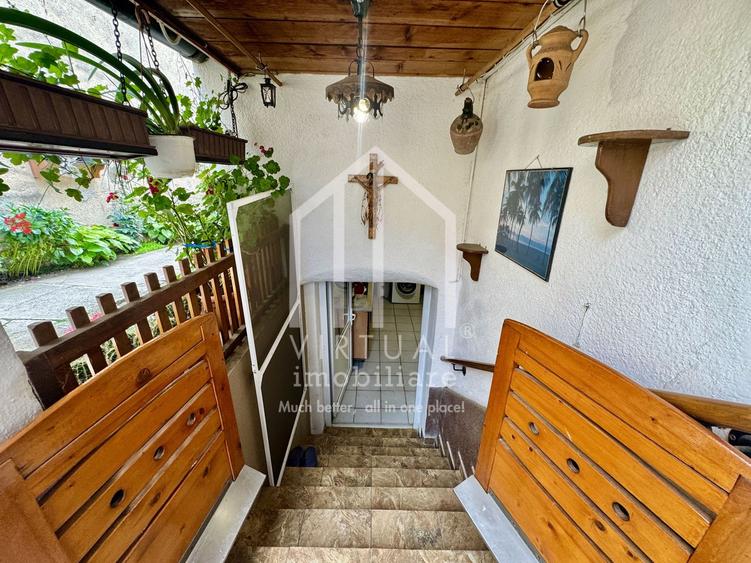 Apartament la casa cu 3 camere, 72mp utili + pivnita si magazie (30mp)