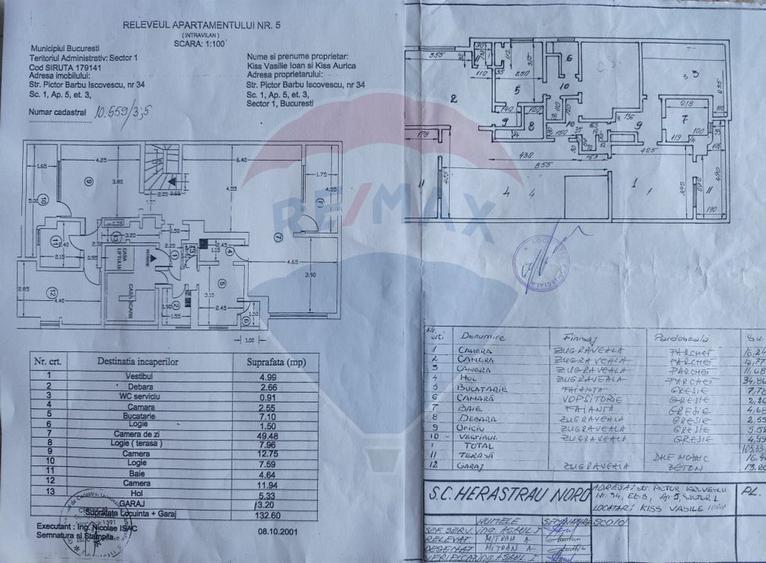 Apartament 4 camere Pictor Barbu Iscovescu - Primaverii