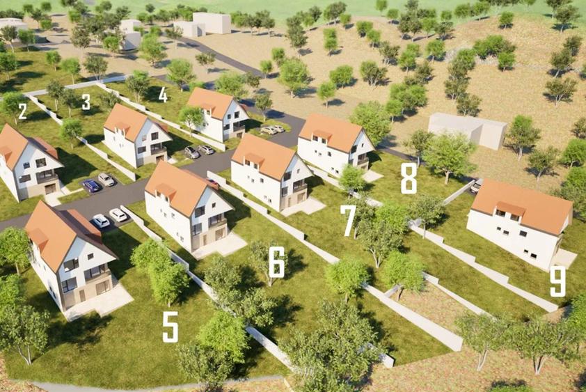 Teren intravilan PUZ aprobat, 1430 mp, sat Feleacu