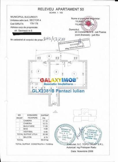 3 Camere | 1 Decembrie 1918 | Bloc ''79 | 3min. metrou | COMISION 0% - 11