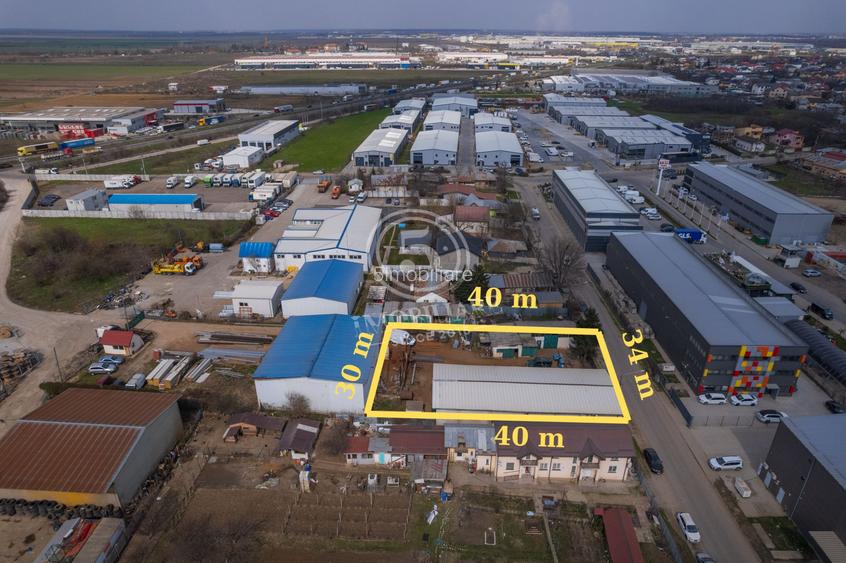 Oportunitate Chitila – Hală Producție 287 mp | Teren 1.550 mp | - 2