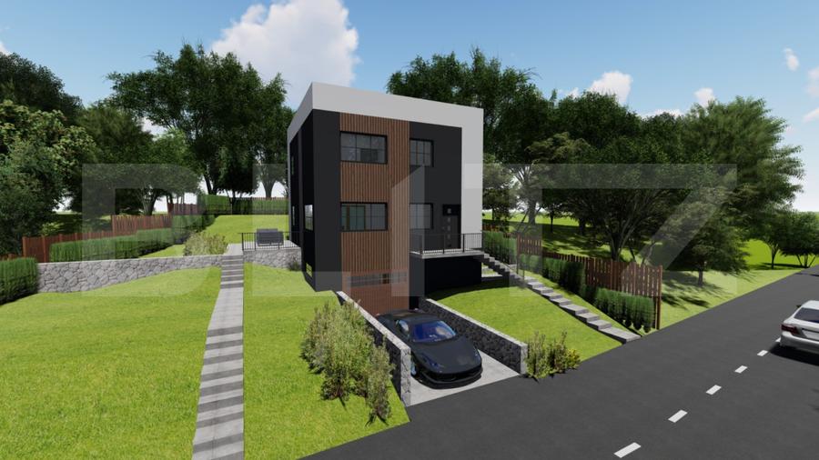 Teren 450mp cu AUTORIZATIE D+P+M -201 mp construiti, zona Sararie