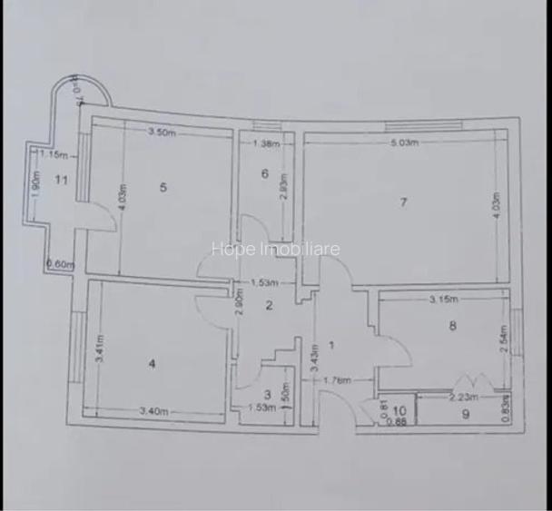 Brancoveanu - Apartament 3 camere , Hol H - 3