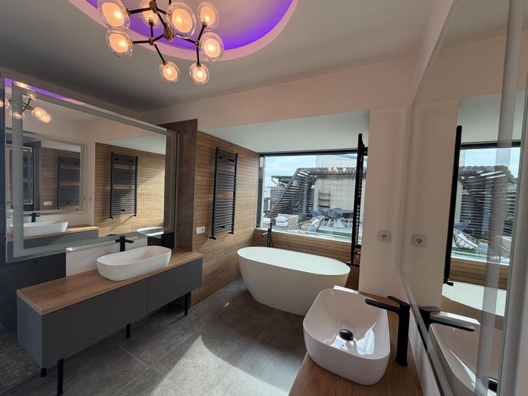 Penthouse lângă parcul Herăstrău,2 parcări incluse,Comision0