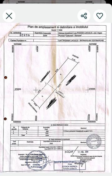 Teren 2.200 mp lângă pădure, la 11 km de Pitești – ideal pentru casă și relaxare - 4