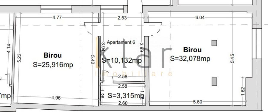Spatiu birou 72mp Ultracentral zona str Ferdinand