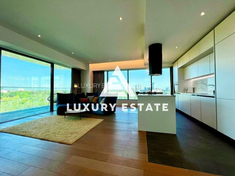 Inchiriere apartament de lux 4 camere vedere parc in One Mircea Eliade