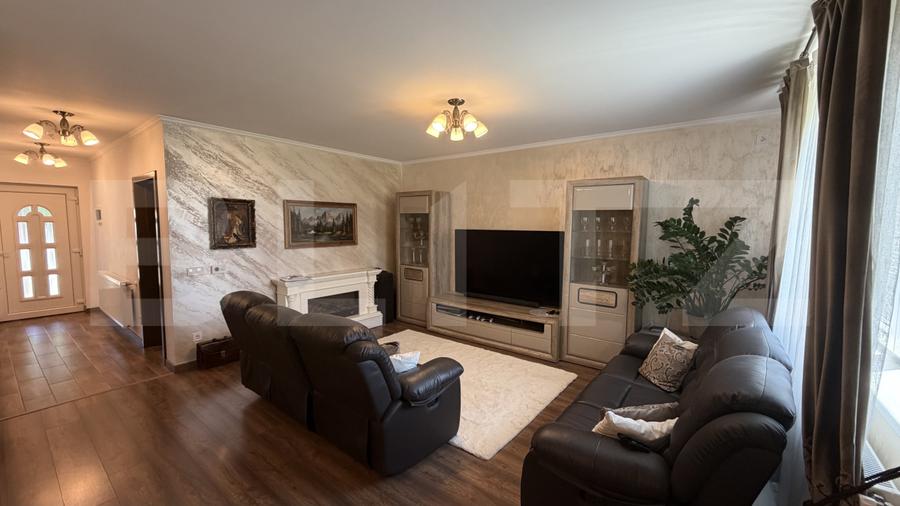 Duplex 3 dormitoare, 120 mp, mobilat și utilat, teren 500 mp, Dealul Furcilor