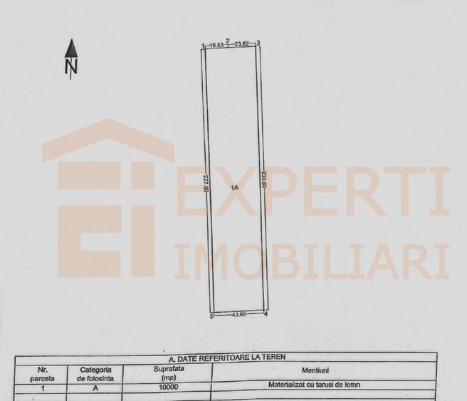 Teren intravilan 10.000 mp | DN | in Zona Volvo - Hala Neagră