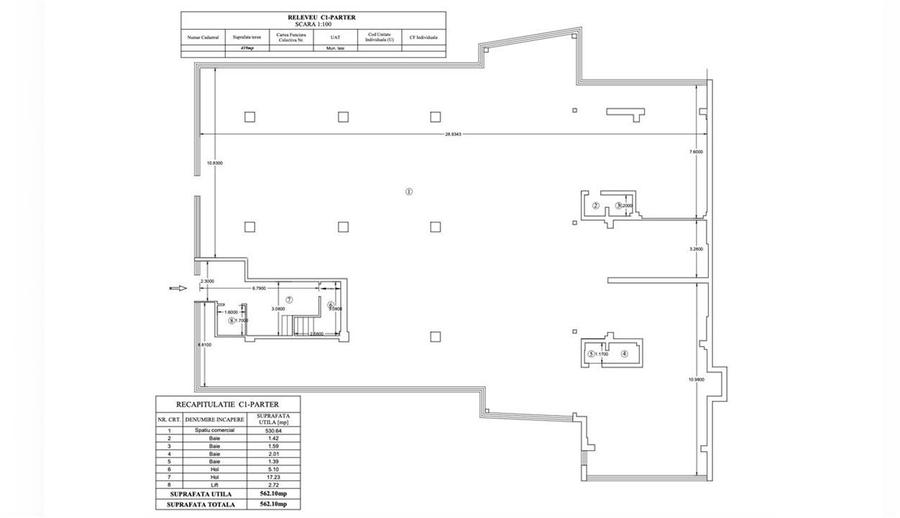 Spatiu comercial Tatarasi, langa Carrefour, 562mp - 7