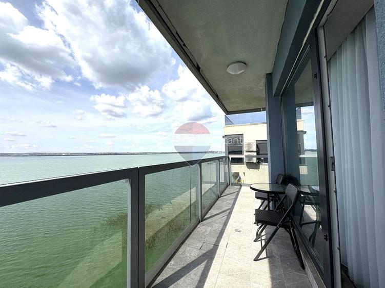 Apartament 2 camere de închiriat PRIMA LINIE LA LAC VEDERE FRONTALĂ - 6