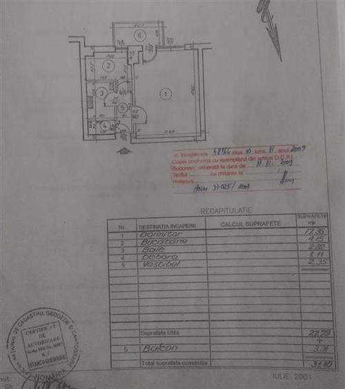 Garsoniera decomandata, aproape de Piata Victoriei !