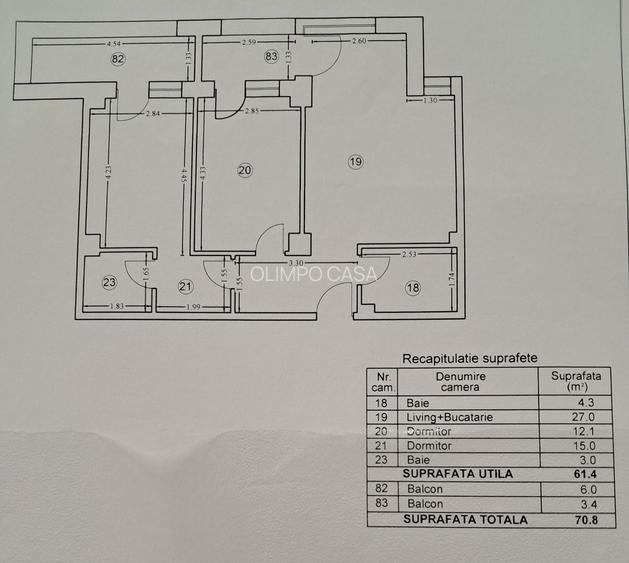 APARTAMENT 3 CAMERE / GHICA APARTAMENTS - 10