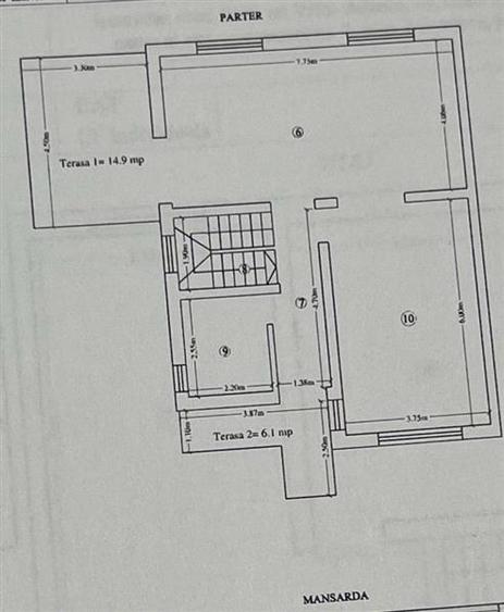 Duplex spatios, 5 drumuri, fundac, Miroslava