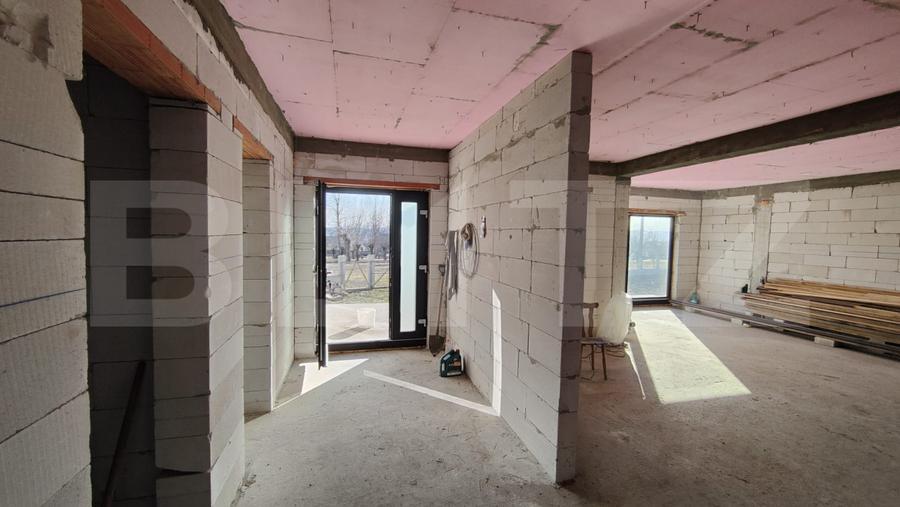 Casa individuala pe parter, Danila, 1300 mp teren, 4 camere