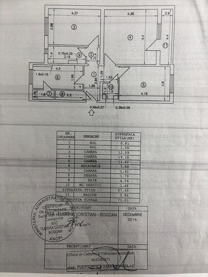 Inchiriere apartament 3 camere pe Calea Vacaresti