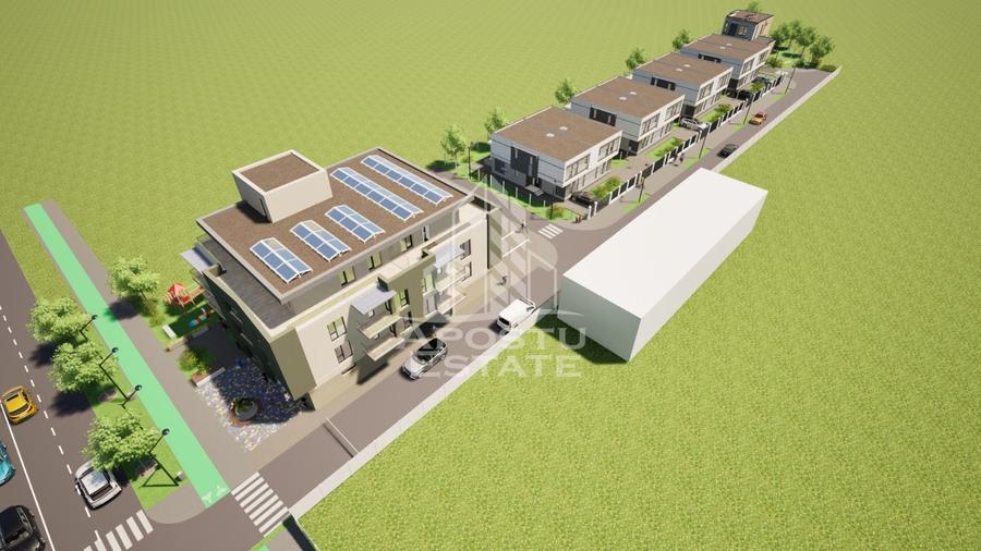 PUZ cu parcele de duplex si blocuri, teren 1 ha, Giroc