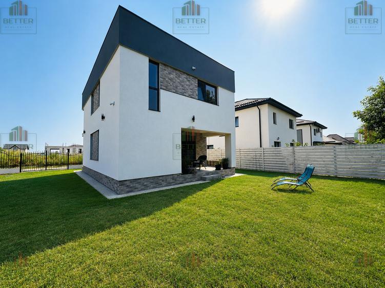 Vila nouă 4 camere de vânzare / Individuală / Mobilată/ Utilată