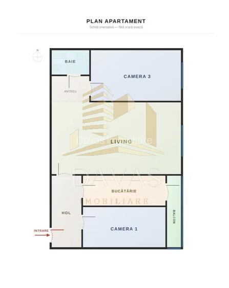 Apartament 3 camere de vânzare  semidecomandat | Gheorgheni - 6