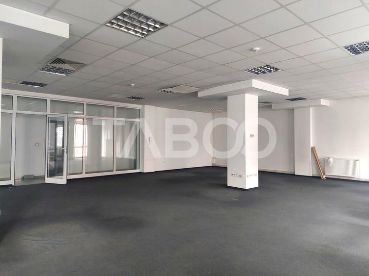 Spatiu de birouri 275 mp 3 camere etaj 1 autorizat ISU Sibiu