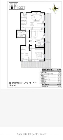 Apartament generos 4 camere + terasă, Erou Iancu Nicolae