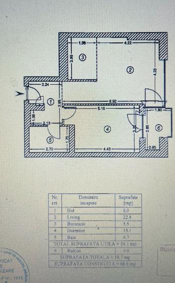 Apartament 2 camere | One Cotroceni | Loc de parcare inclus