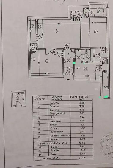 Apartament de vânzare – Blocul Hong Kong, Universitate, Metrou