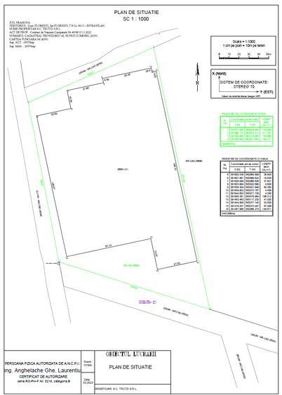 Vand teren + hala in Judetul Prahova, localitatea Floresti - 29.970 MP