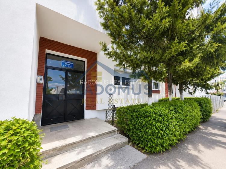 Decomandat -3 Camere - Grădină – 9 Mai - 61 Mp Utili - An 1990 -Parter - 3