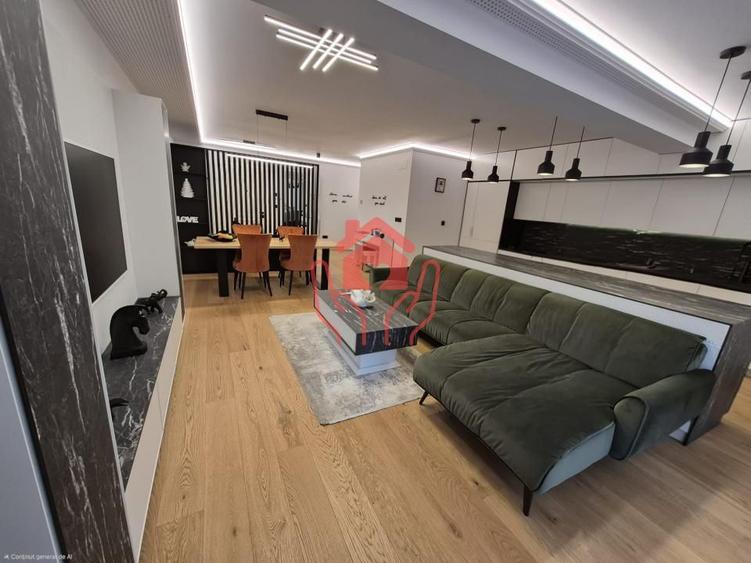 BANEASA (Dobrogeanu Gherea)-3 camere mobilat luxury, bloc boutique, 2 parcari!