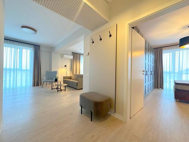 2 camere modern, mobilat și utilat, Dumbrăvița, parcare inclusă
